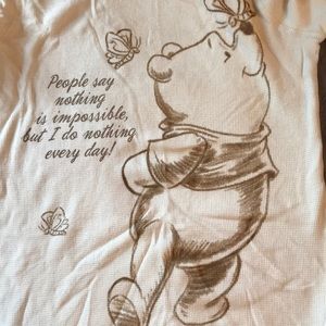 Adorable Winnie the Pooh long sleeve T-shirt.